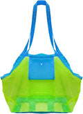 Mesh Beach Toys Bag Extra Large Bags and Totes Sand Tote Storage Children Toy Organizer Kids Collector Perfect for Holding Stay Away from Christmas Gift