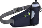 Sports Hydration Belt Bag Running Belt Waist Pack Bum Bag with Water Bottle Holder for Men Women Running Cycling Hiking Walking