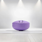 Ethereal Drums - Mini Steel Tongue Drum Kit - for sound healing, meditation and yoga - 3" 6-note - Great for beginners and relaxation - Lavender Purple - Mallets + Tabs + Bag