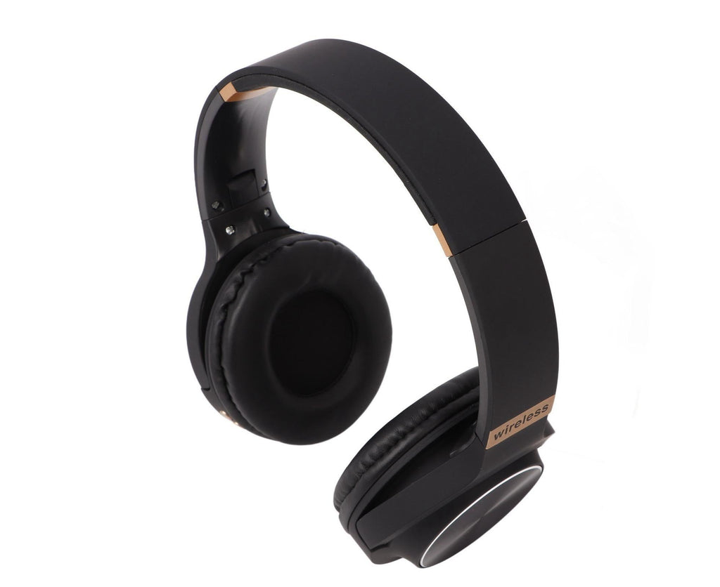 Foldable Bluetooth Headset Multifunction Noise Canceling HiFi Stereo Wireless Bluetooth Headphones Black
