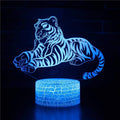 3D Light Lamps Tiger 3D Illusion lamp led Night Light Optical Illusion Lights Night lamp Adults led Lights for babies Girls Boys