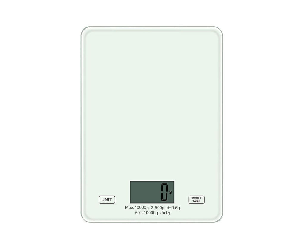 Digital Kitchen Scale Food Scale USB Rechargeable Weight Grams Ounces Tempered Glass Scale for Baking Cooking