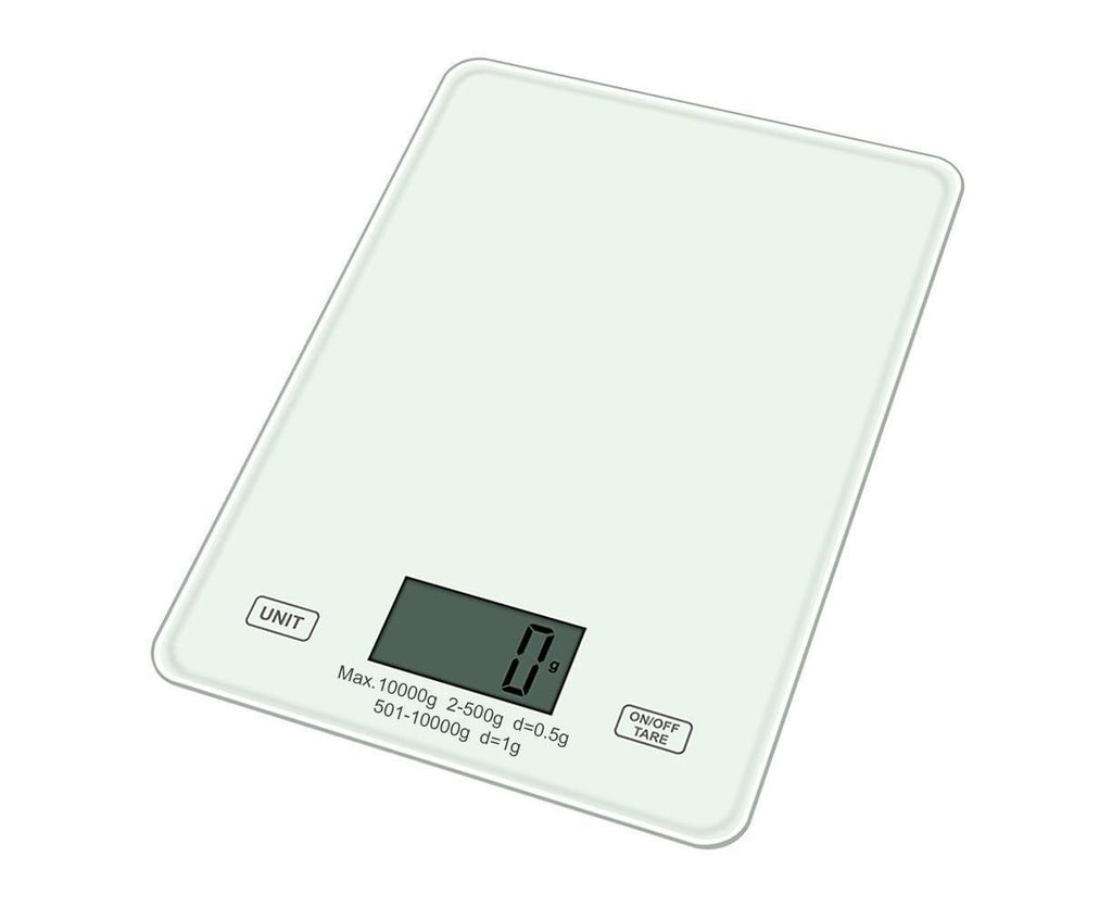Digital Kitchen Scale Food Scale USB Rechargeable Weight Grams Ounces Tempered Glass Scale for Baking Cooking