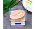 3000g/0.1g Accurate Kitchen Scale High-precision Jewelry Scale Mini Food Scale Electric Kitchen Scale with Two Trays Kitchen Baking Scale
