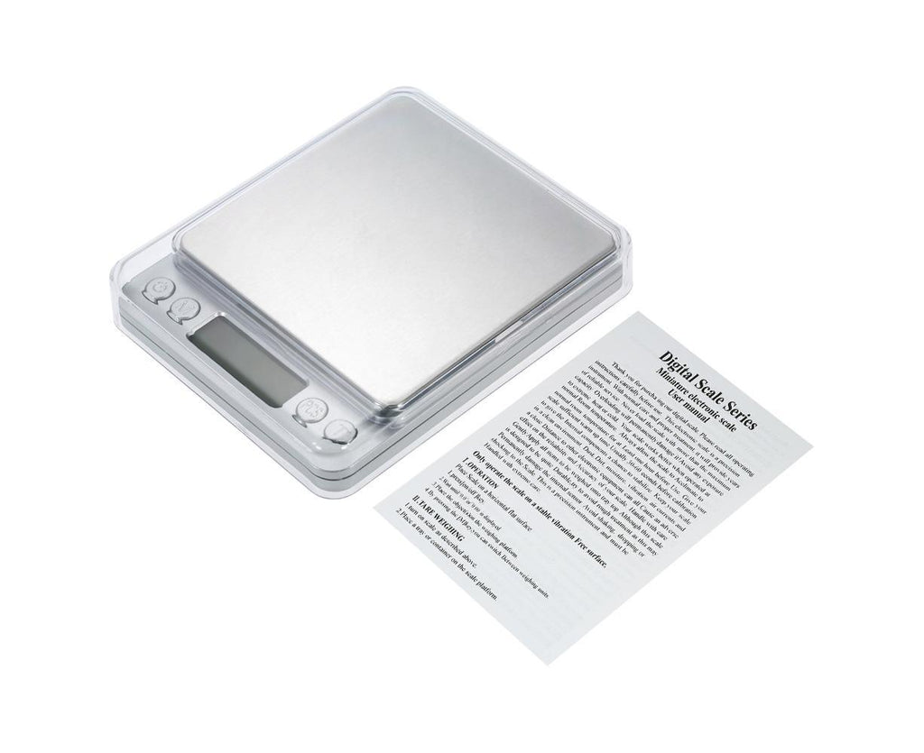 3000g/0.1g Accurate Kitchen Scale High-precision Jewelry Scale Mini Food Scale Electric Kitchen Scale with Two Trays Kitchen Baking Scale