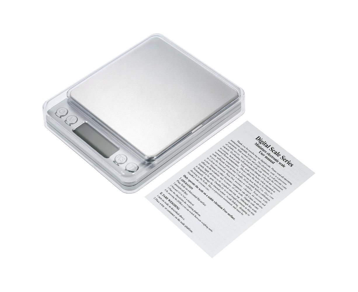 3000g/0.1g Accurate Kitchen Scale High-precision Jewelry Scale Mini Food Scale Electric Kitchen Scale with Two Trays Kitchen Baking Scale