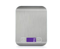 22lb Food Scale Digital Kitchen Scale LCD Display Scale Weight KG G oz ml and lb for Baking and Cooking Stainless Steel Portable Food Scale