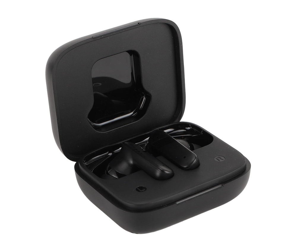 Language Translator Earbuds IPX5 Water Proof Noise Cancellation Multifunctional Device Earphone Black