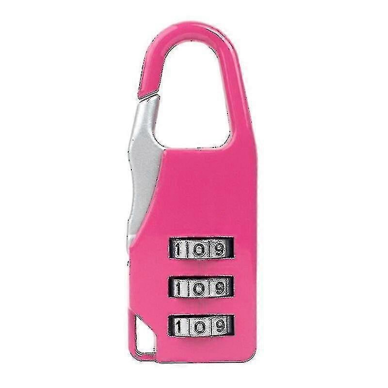 3-Digit Travel Luggage Lock - Small Combination Lock for Bags
