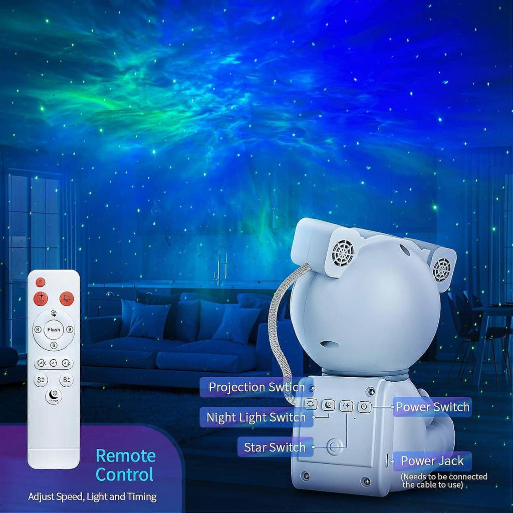 Astronaut Star Projector - Starry Sky Projector with Timer and Remote