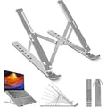 Adjustable Aluminum Laptop Stand, Portable Desk Holder