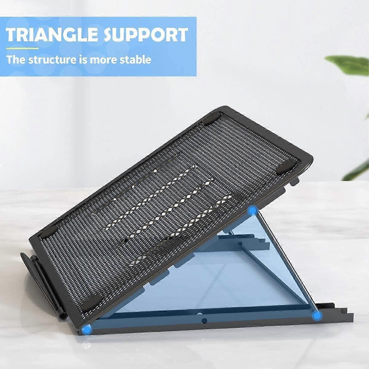 Ventilated Adjustable Laptop Stand, Ergonomic Desk Holder