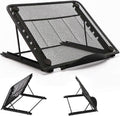 Foldable Aluminum Laptop Stand, Adjustable Ventilated Stand for Laptop/Tablet/Phone