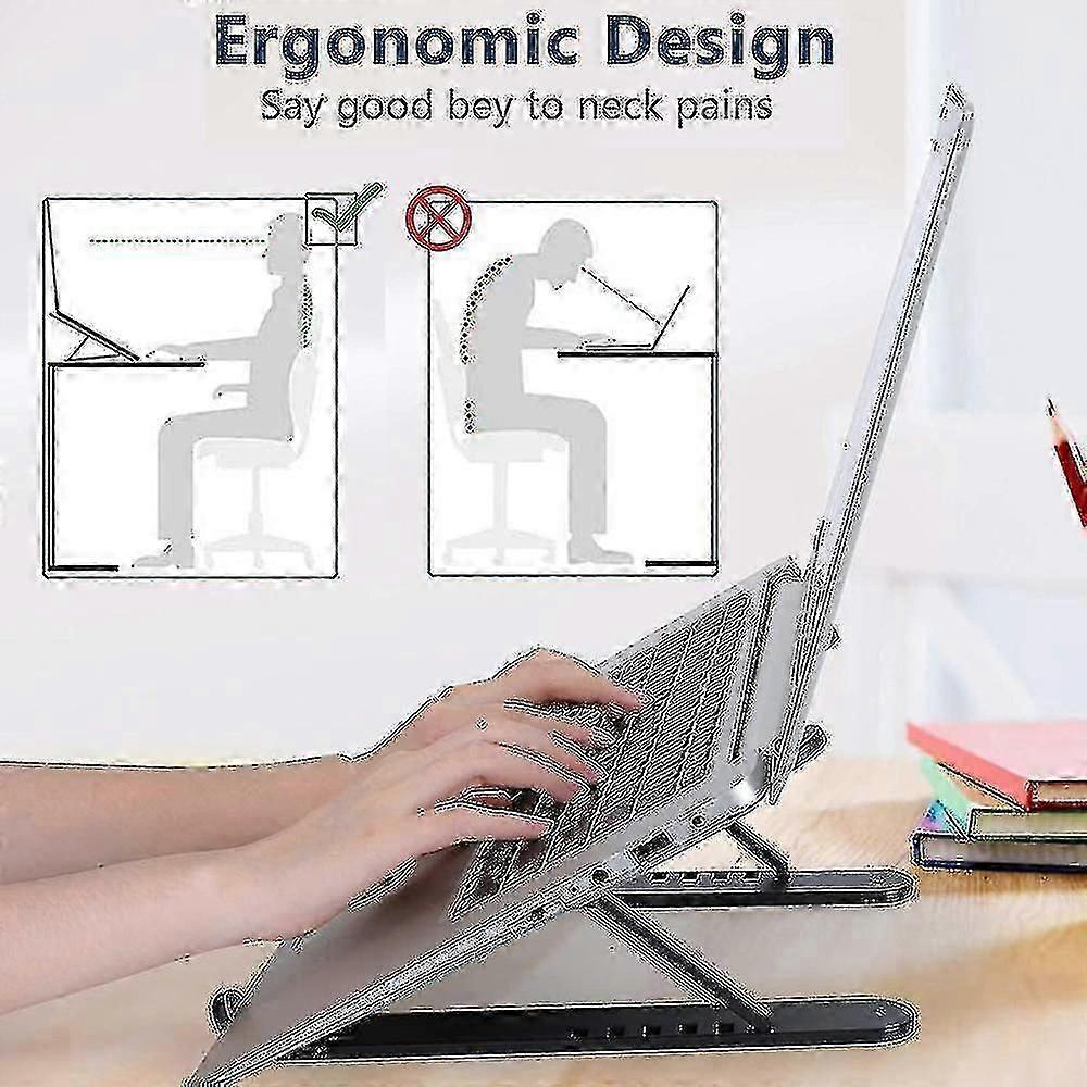 Portable Laptop Stand for Desk, Foldable Holder