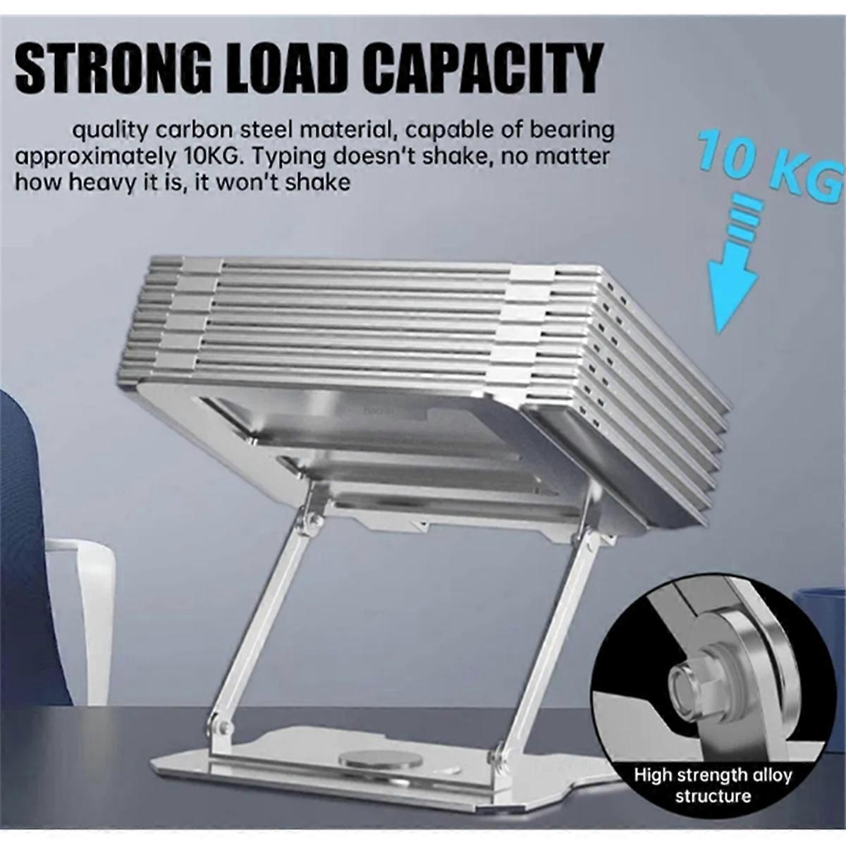 Rotating Laptop Stand, Foldable Adjustable Holder