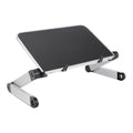 Foldable Height Adjustable Laptop Stand, White