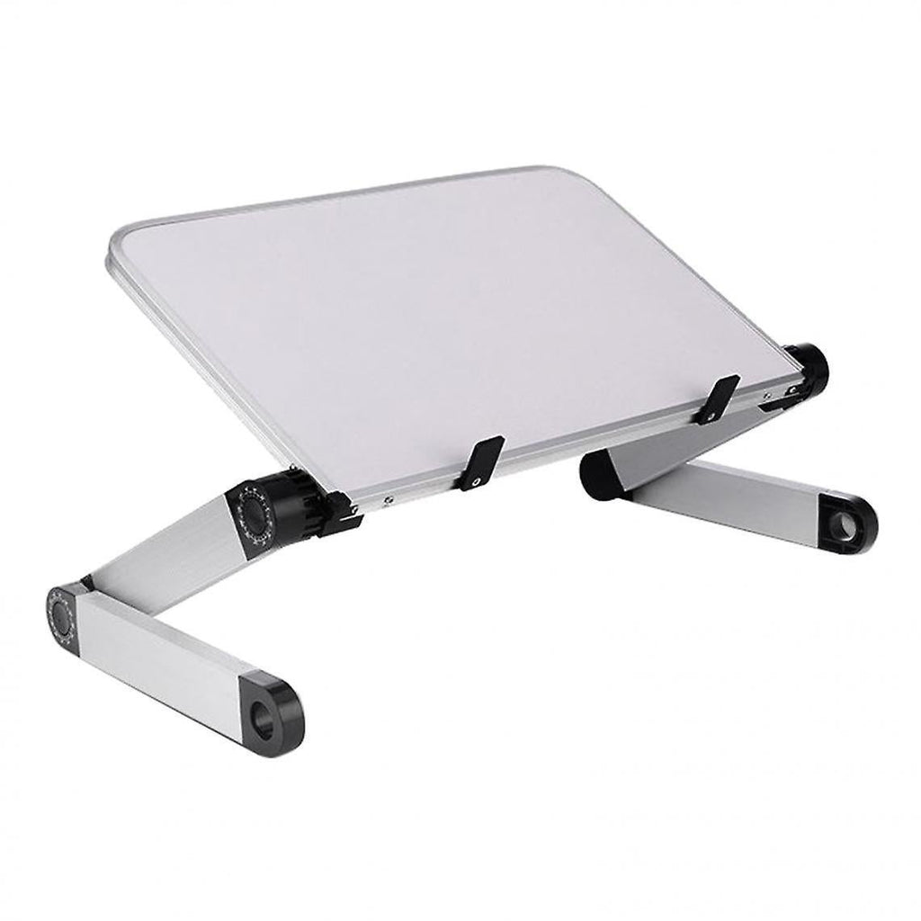 Foldable Height Adjustable Laptop Stand, White