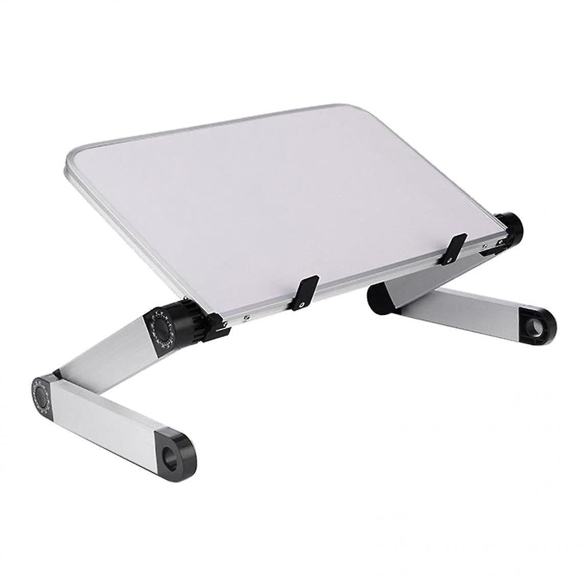 Foldable Height Adjustable Laptop Stand, White