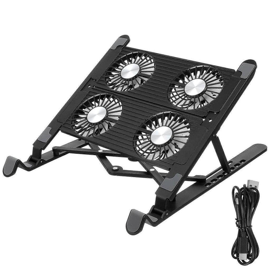 Laptop Cooling Pad with Fan, Portable Desk Stand