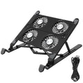 Laptop Cooling Pad with Fan, Portable Desk Stand