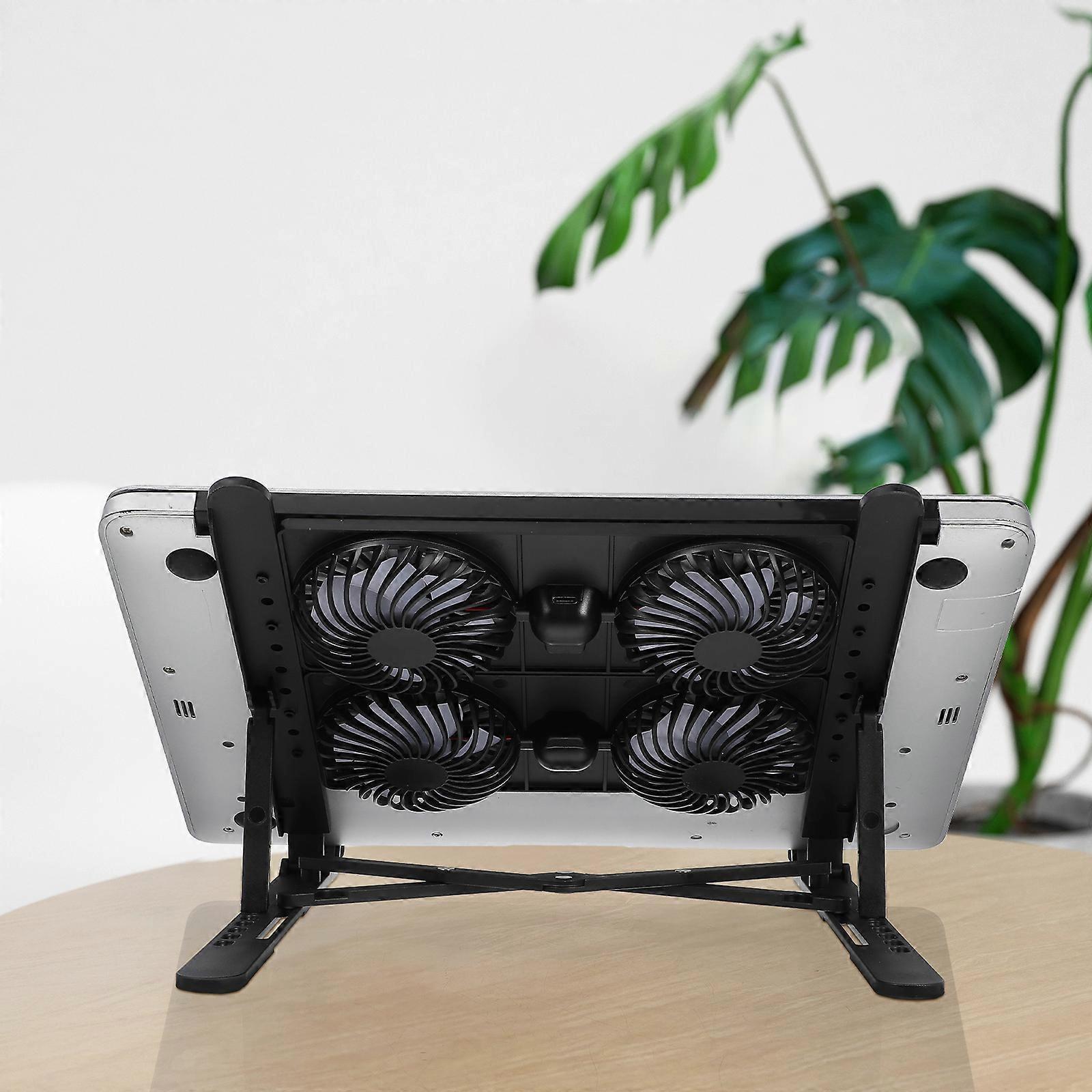 Laptop Cooling Pad with Fan, Portable Desk Stand