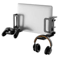 Vertical Laptop Stand, Desk Side Mount Holder, Black