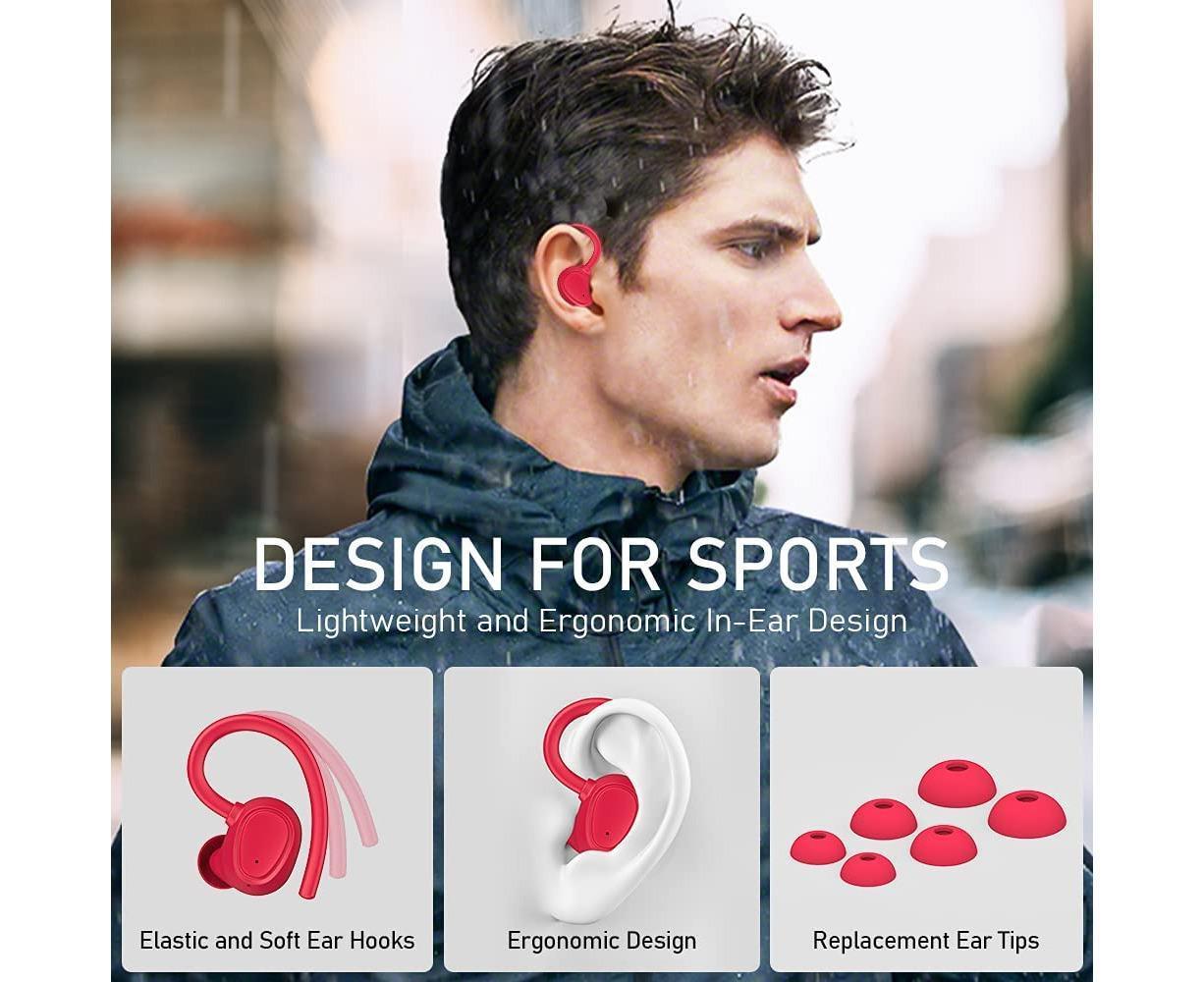 1 pcs Wireless Bluetooth Headphones,Deep Stereo Bass,Built in Mic