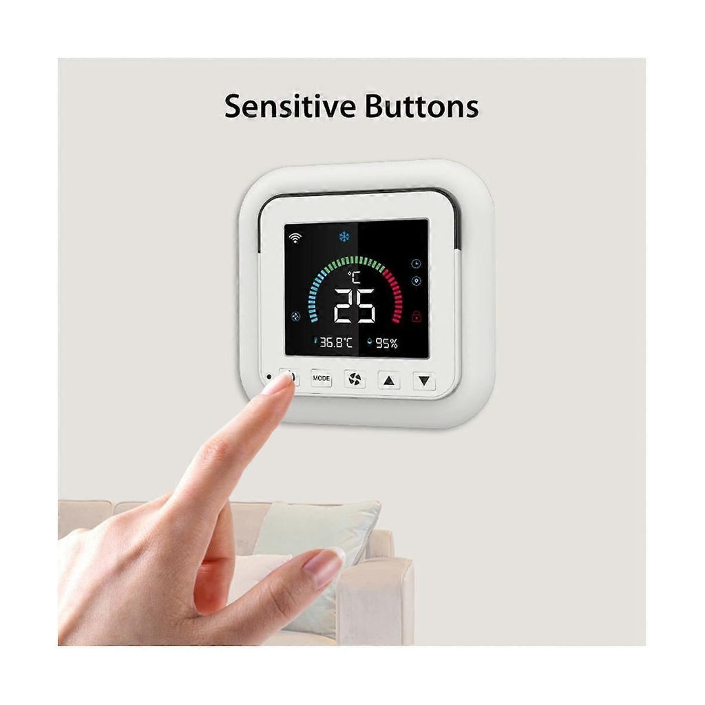 Smart Life WiFi Thermostat DC5V Air Conditioner IR Remote Control Timer Temperature Sensor