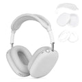 For Apple AirPods Max Headphones Protective Case Silicone Sleeves Full Set Cover White