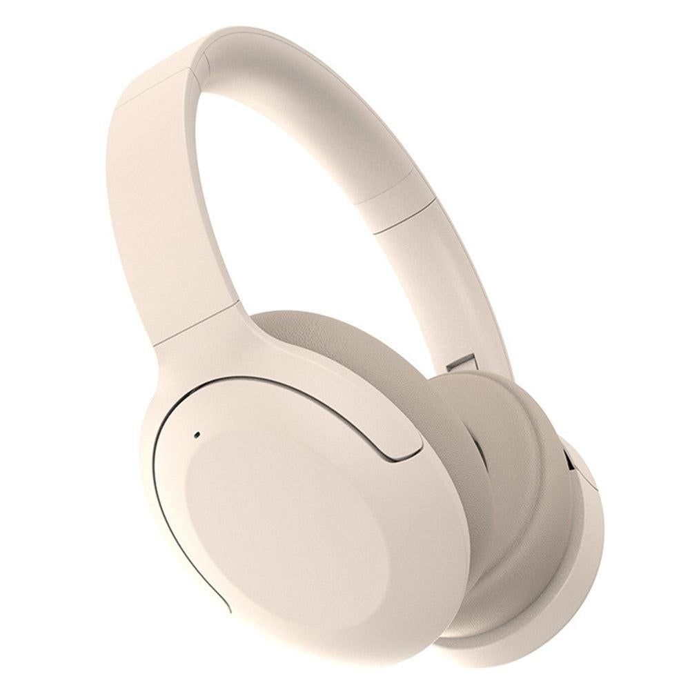 Active Noise Canceling Bluetooth Headphones Over-Ear Wireless Headset Khaki