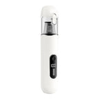 2-Mode Adjustable Cordless Handhtaeld Vacuum Cleaner Set Portable Digital Display Dust Cleaner for Car Home White