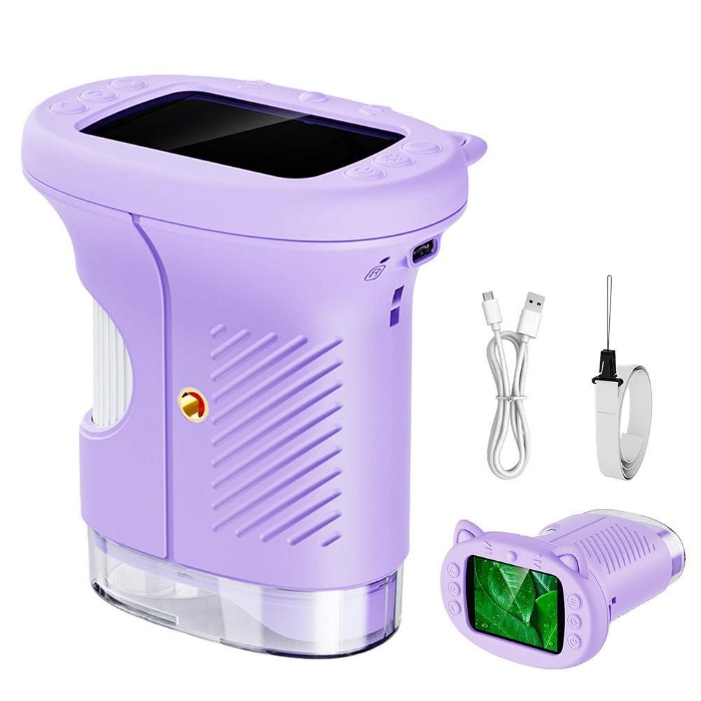 1000X Handheld Microscope - 1080P Mini Pocket Digital Microscope White