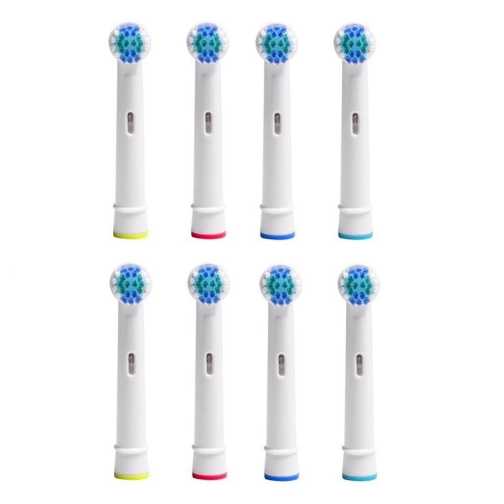 40pcs 3D Whitening Replacement Brush Heads Compatible with Oral-B Toothbrush