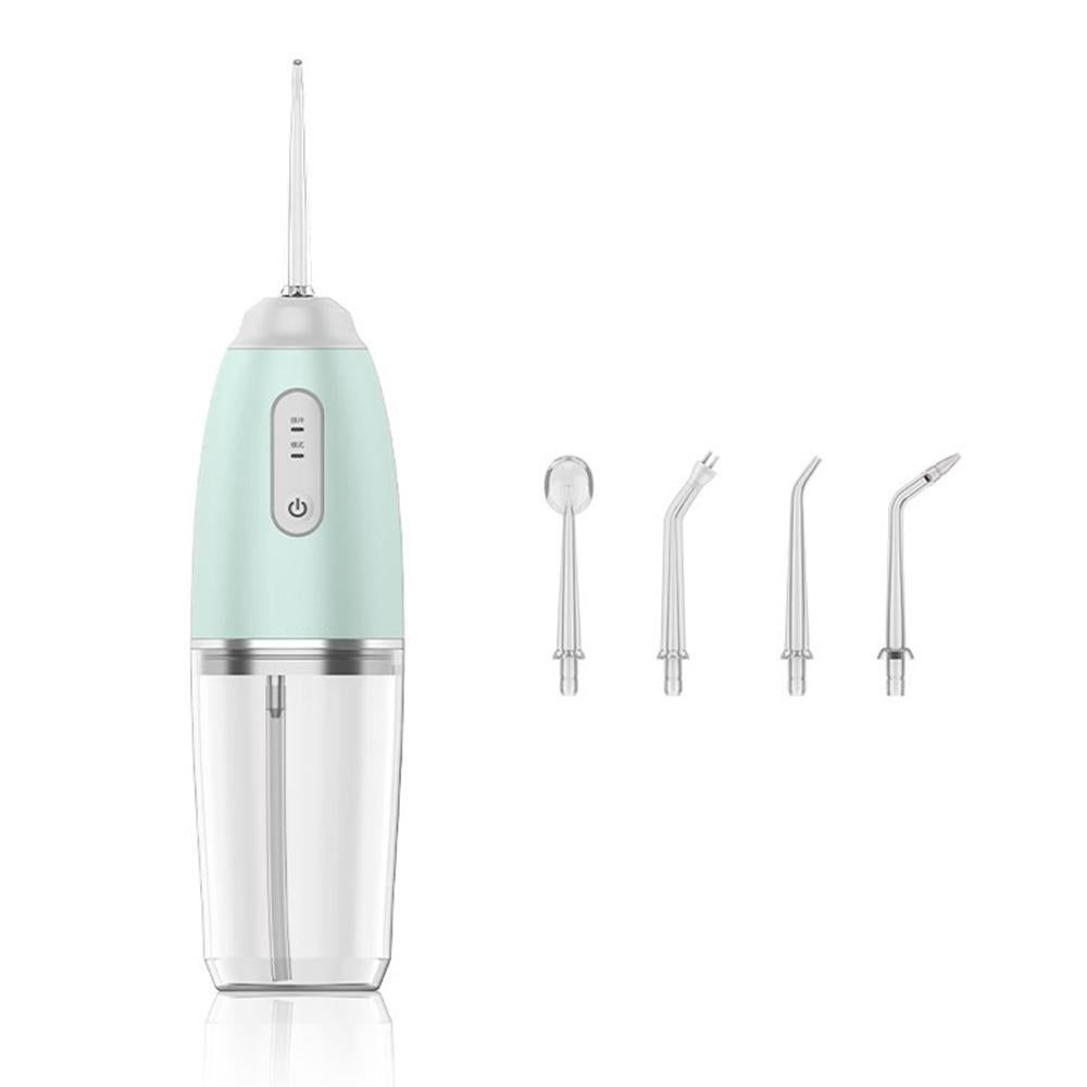 4-in-1 Cordless Oral Irrigator Rechargeable Portable Water Flosser -White