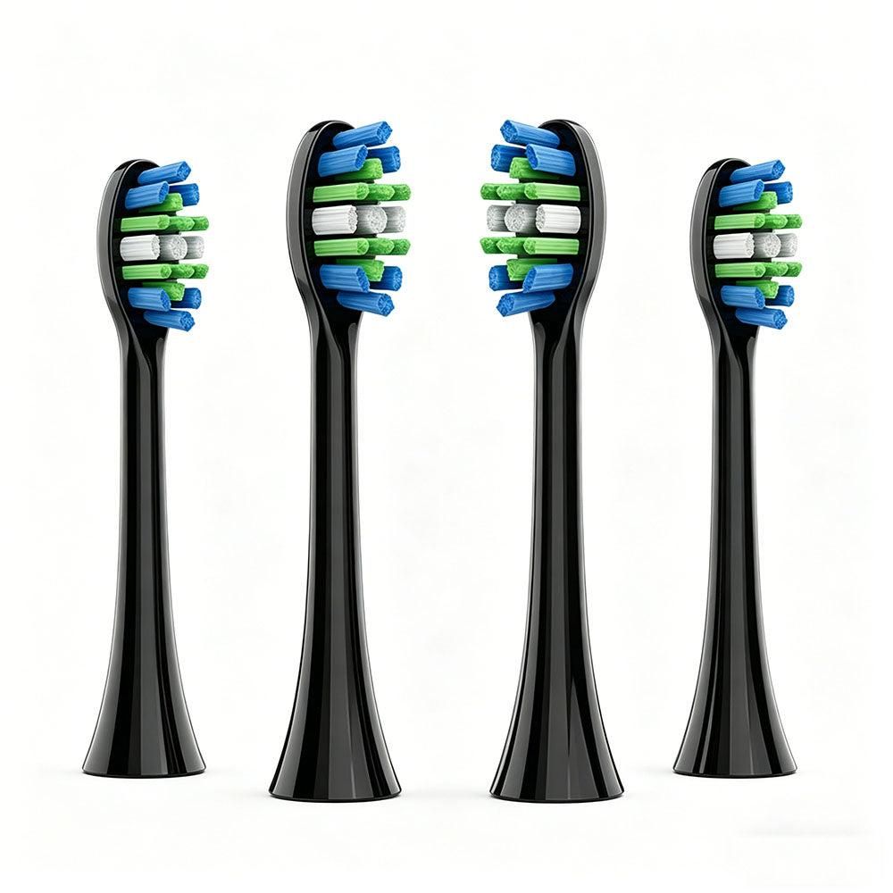 4Pcs Replacement Electric Toothbrush Heads Soft Bristle Compatible with Philips HX Series