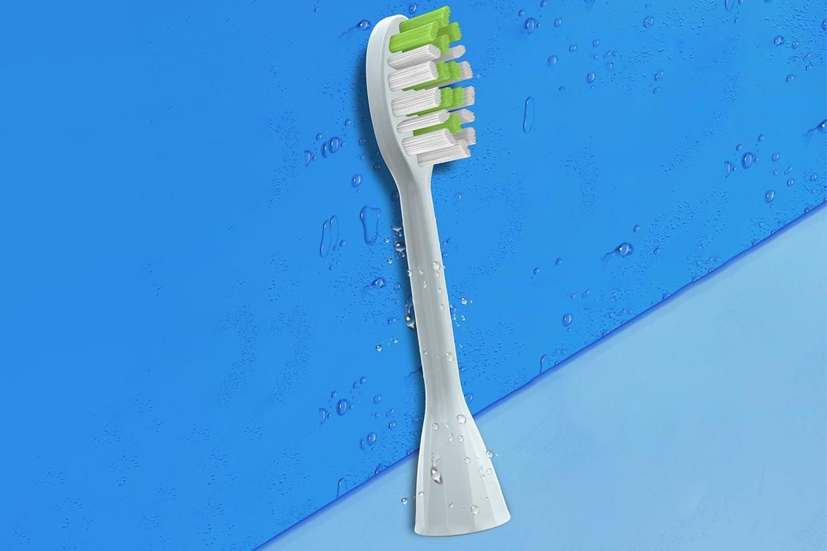 4Pcs Replacement Toothbrush Heads Compatible with Philips Series Soft Bristles -White