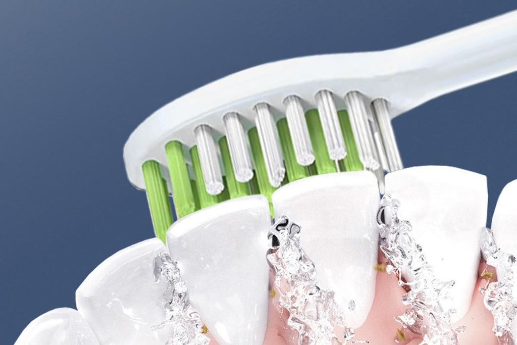 4Pcs Replacement Toothbrush Heads Compatible with Philips Series Soft Bristles -White