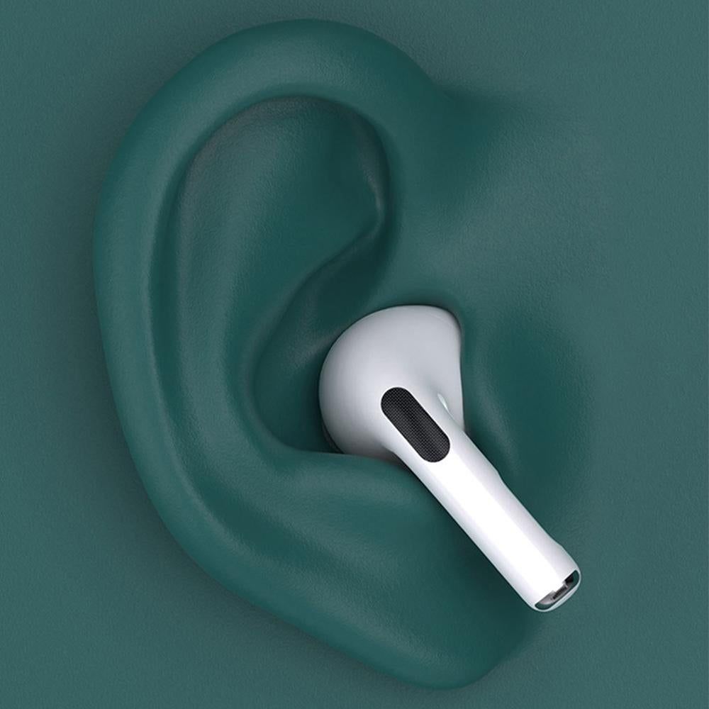 Bluetooth Headphones Wireless Earbuds Bluetooth Headphones Smartphone Compatible Wireless Earbuds with Charging Case for TV Smart Phone Computer Laptop Sports -White