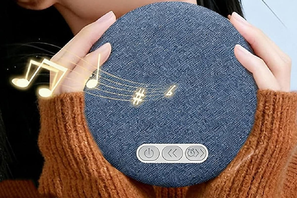 Pillow Speaker with White Noise Portable Bluetooth Speaker for Sleeping-Blue