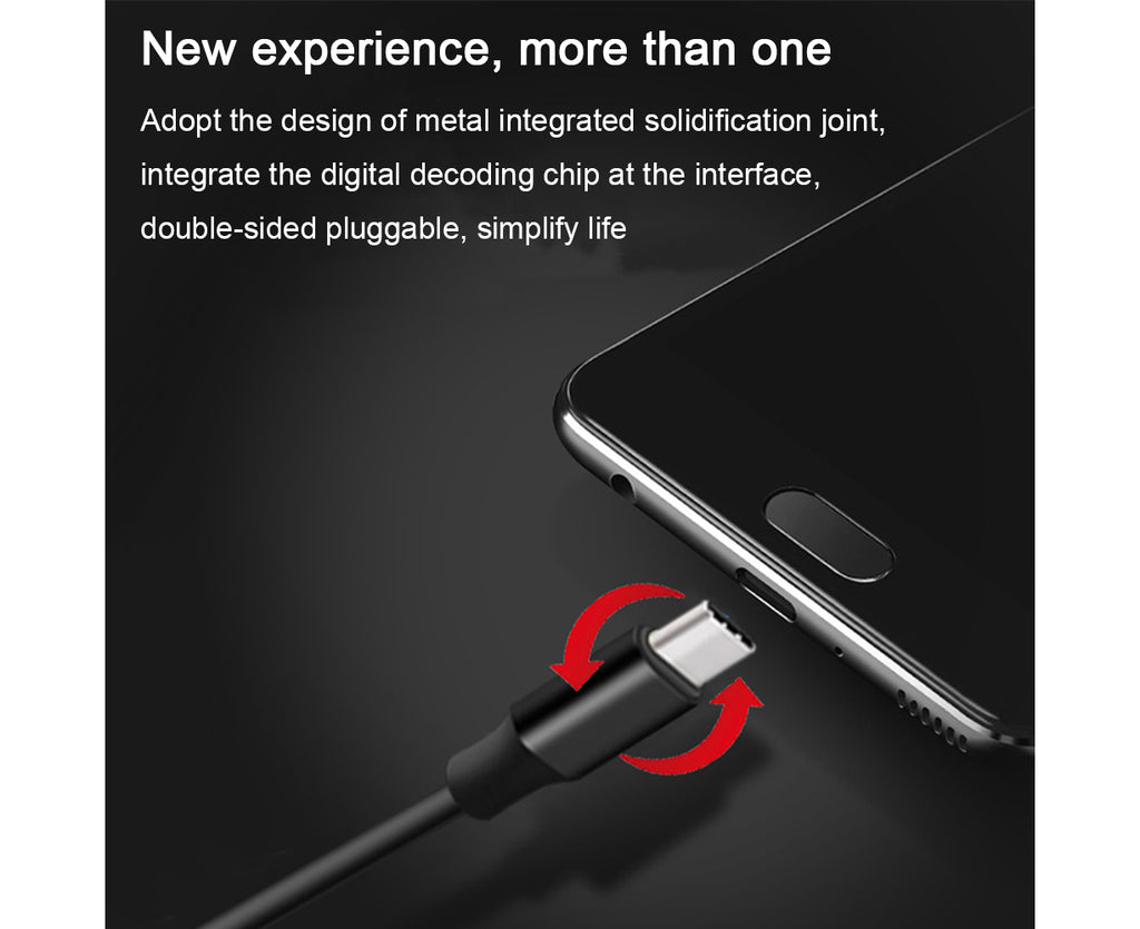 In-Ear Headphones - Type-C Connection - Wired Earphones with Mic and Noise Isolating Sound