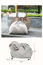 Tote Bag for Women Vegan Leather Bucket Purse for Women Top Handle Handbag Shoulder Bag-Rose Red