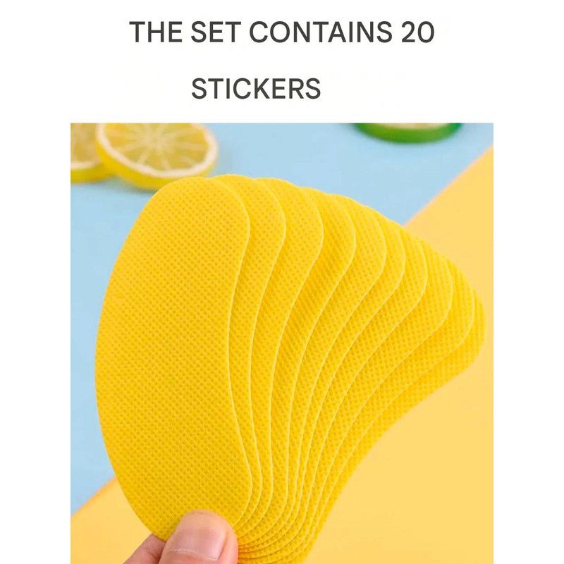 Portable Disposable Foot Odor Remover Shoe Insoles / Deodorant Shoe Patches