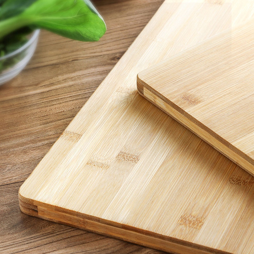 Chopping Board Thickened Bamboo Stable Sturdy Anti Crack Easy To Clean Kitchen Cutting Board with Hanging Hole