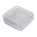 Air Fryer Rack Compatible for Ninja Foodi 8L Stainless Steel Stackable Dehydrator Rack Air Fryer Accessories