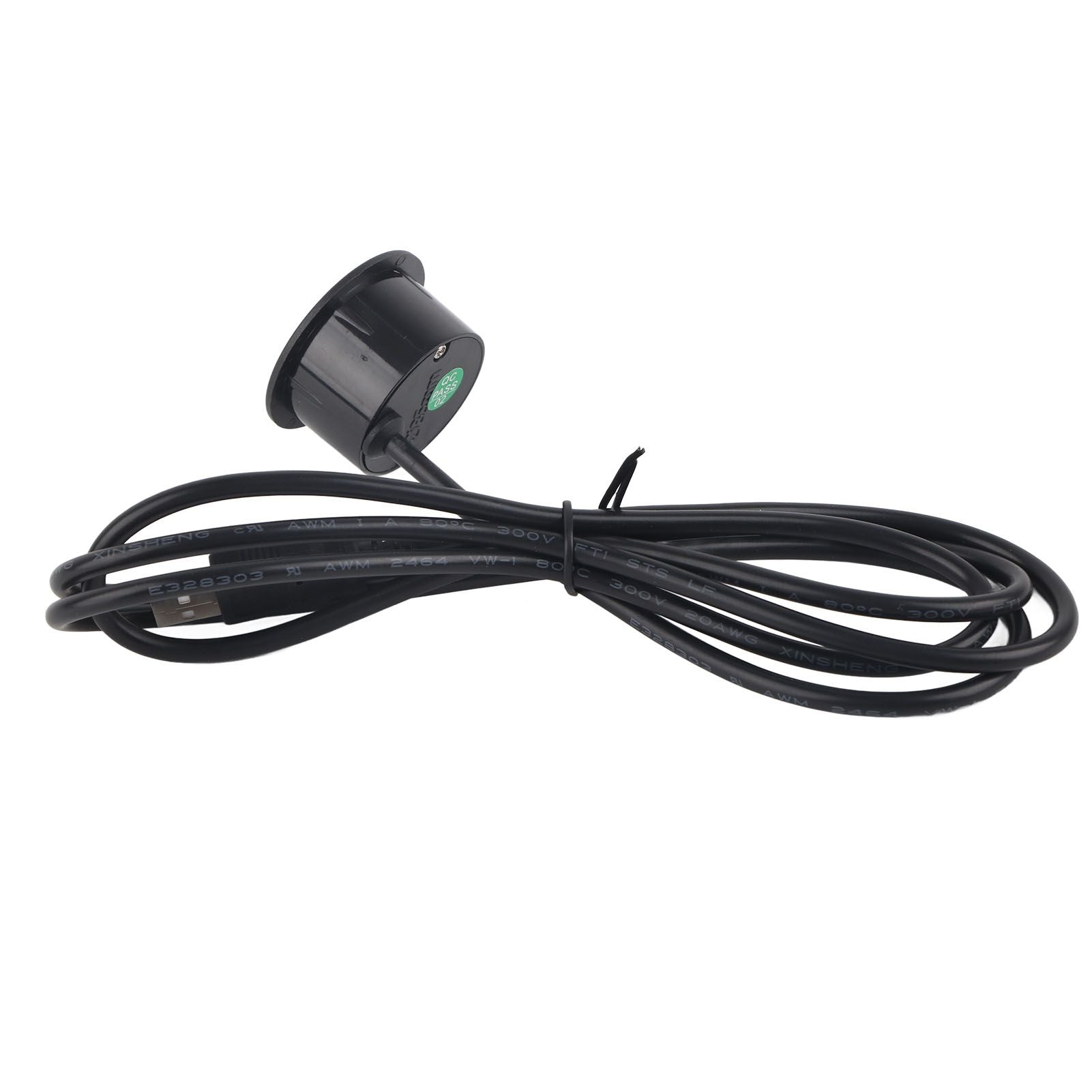 2 USB Charging Socket with 1.5m Cable Embedded Installation 5V 1A Multipurpose for Mobile Phone Cameras TabletUSB Output