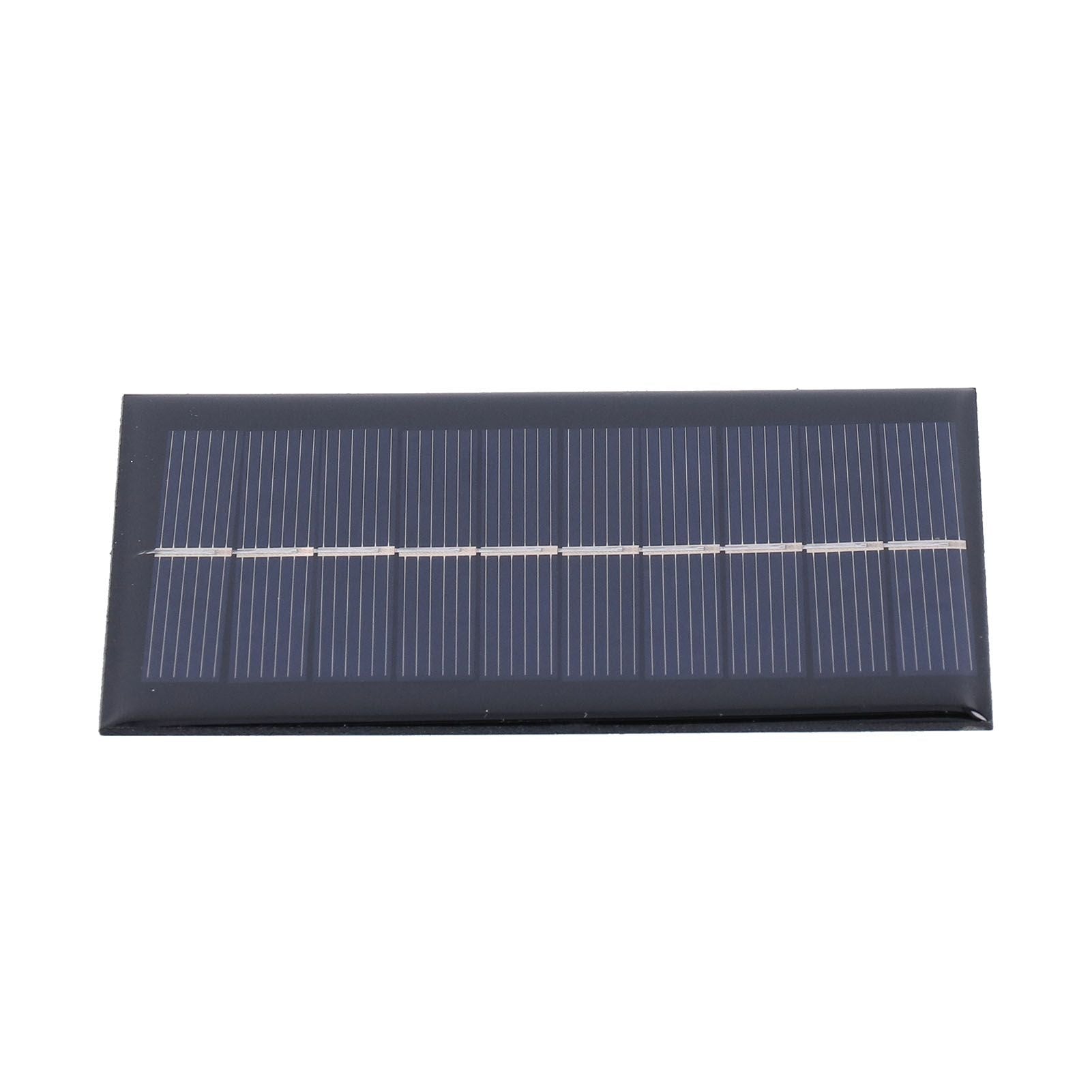 1W 5V Solar Panel Polycrystalline Silicon Solar Epoxy Sheet for Ships Airplanes Outdoor Solar Light