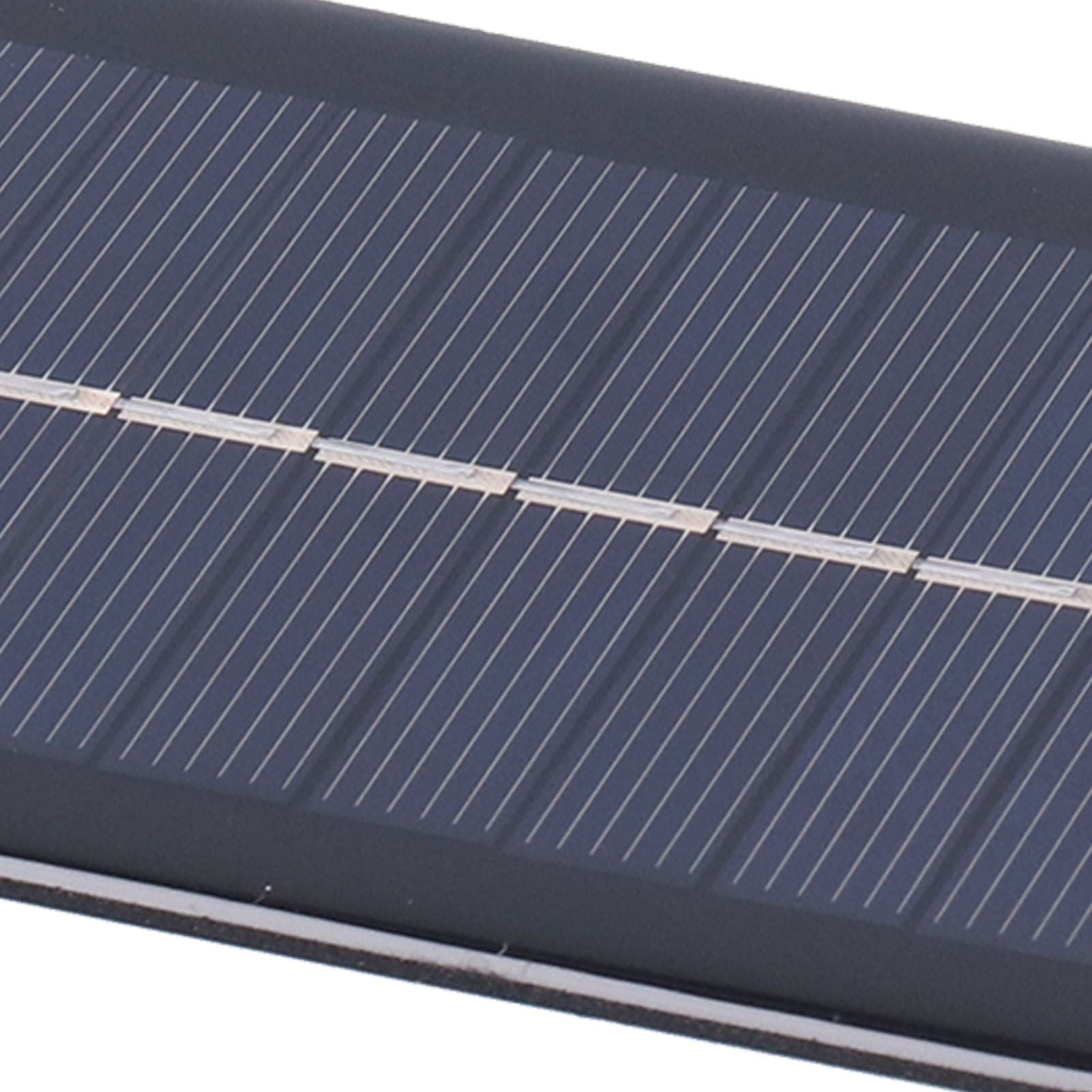 1W 5V Solar Panel Polycrystalline Silicon Solar Epoxy Sheet for Ships Airplanes Outdoor Solar Light