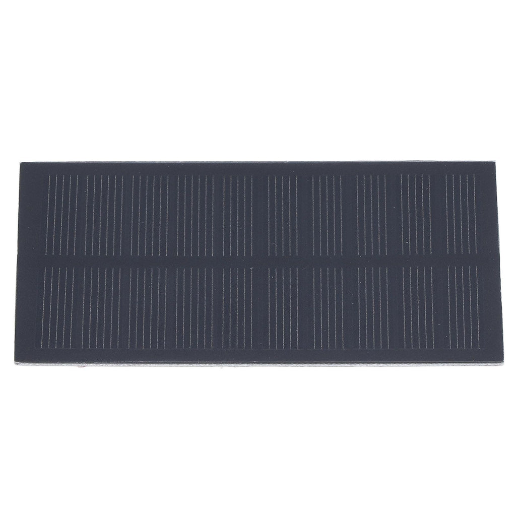 Small Solar Panel Monocrystalline Silicon Portable Solar Cell Module for 3.7V Batteries Charging 1W 5V