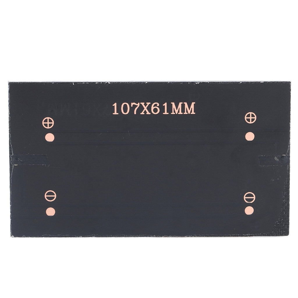 Small Solar Panel Monocrystalline Silicon Portable Solar Cell Module for 3.7V Batteries Charging 1W 5V