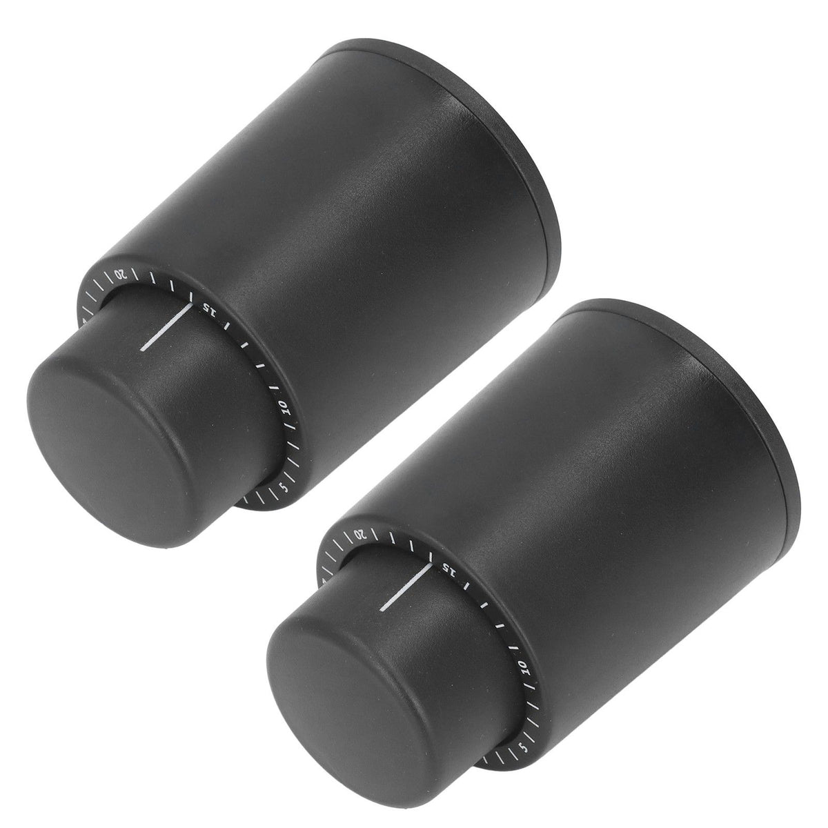 2Pcs Wine Bottle Stopper Vacuum Pressing Type Keep Freshness Durable Reusable Leakproof Safe Date Recording Wine Cork